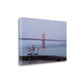 HomeRoots Wine Time For Two Golden Gate Bridge 4 Giclee Wrap Canvas Wall Art
