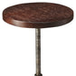 HomeRoots Wood And Metal Bar Stool With Antique Finish