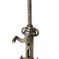 HomeRoots Wood And Metal Bar Stool With Antique Finish