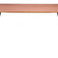 HomeRoots Wooden Dining Table With Steel Base