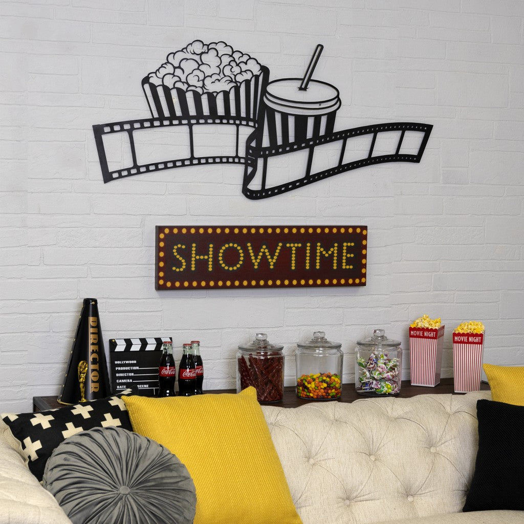 HomeRoots Wooden Showtime Wall Art