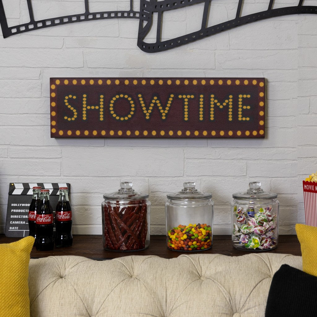 HomeRoots Wooden Showtime Wall Art