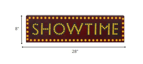 HomeRoots Wooden Showtime Wall Art