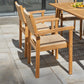 HomeRoots Woven Dining Chairs in Set of Two