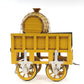 HomeRoots c1829 Yellow Rocket Steam Engine Model Sculpture