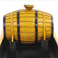HomeRoots c1829 Yellow Rocket Steam Engine Model Sculpture