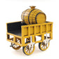 HomeRoots c1829 Yellow Rocket Steam Engine Model Sculpture