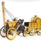 HomeRoots c1829 Yellow Rocket Steam Engine Model Sculpture