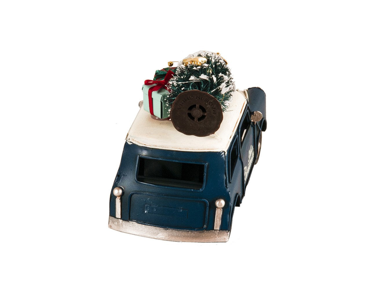 HomeRoots c19060s Mini Cooper Christmas Sculpture
