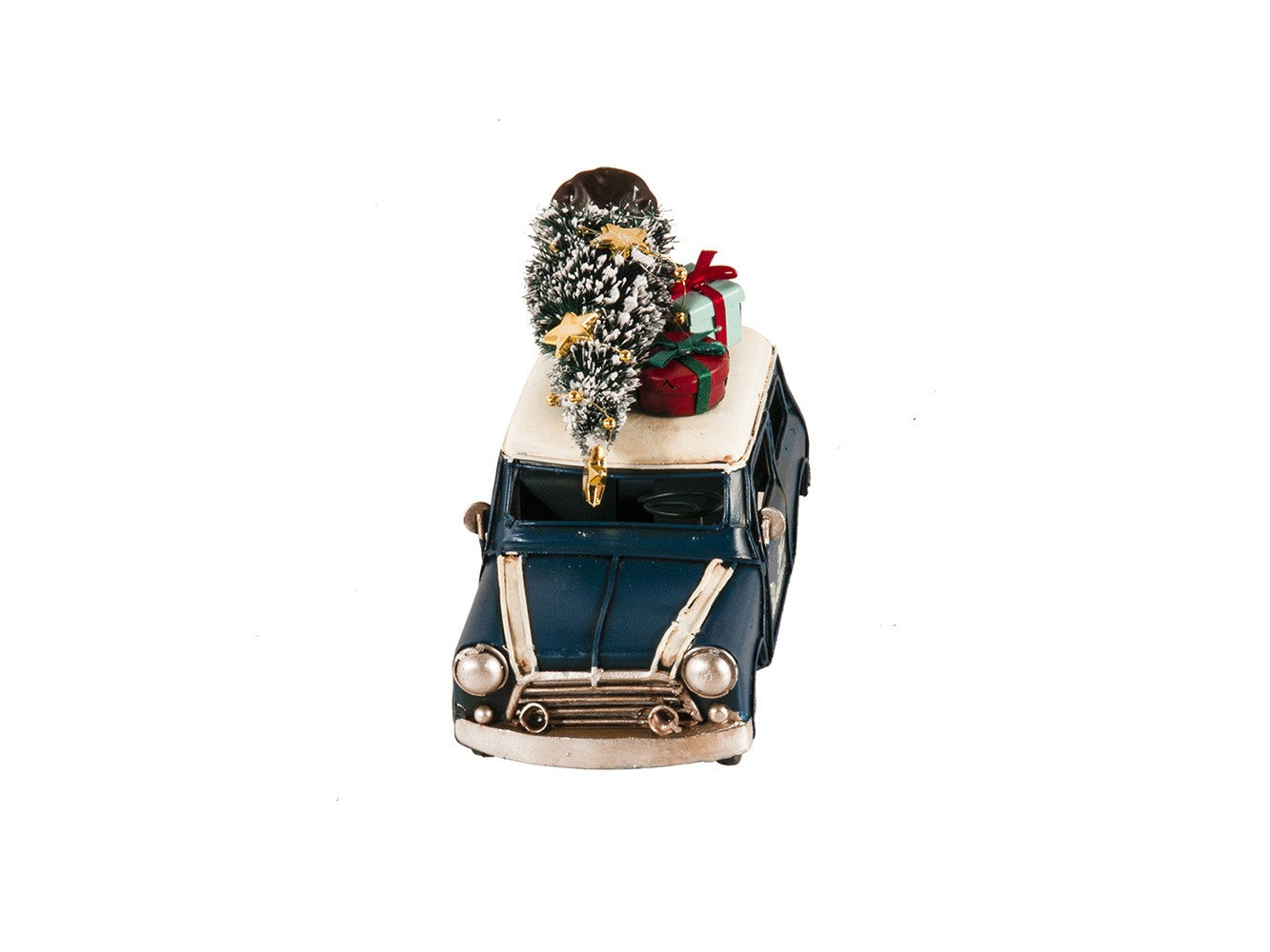 HomeRoots c19060s Mini Cooper Christmas Sculpture