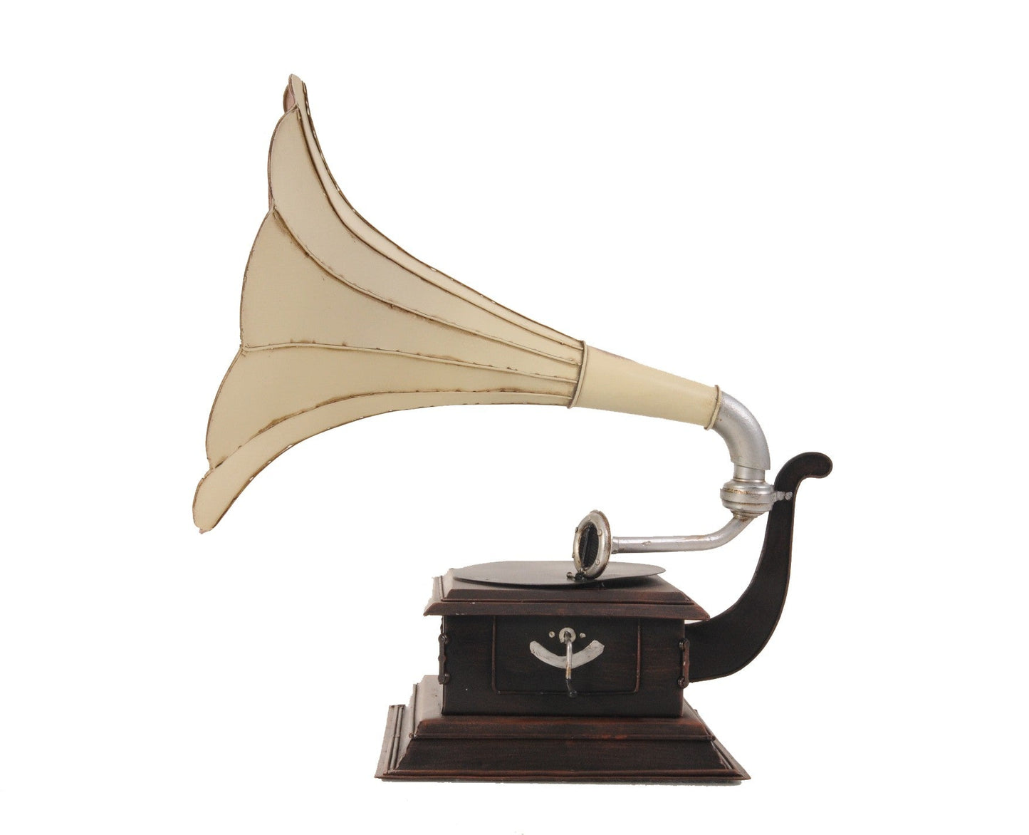 HomeRoots c1911 HMV Gramophone Built to Scale Model Sculpture
