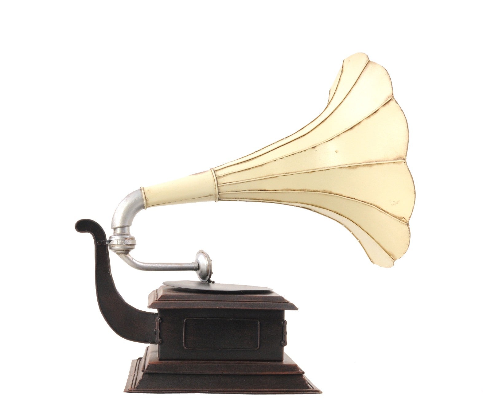 HomeRoots c1911 HMV Gramophone Built to Scale Model Sculpture