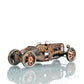 HomeRoots c1924 Bugatti Bronze and Silver Open Frame Racecar Sculpture