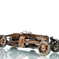 HomeRoots c1924 Bugatti Bronze and Silver Open Frame Racecar Sculpture
