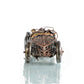 HomeRoots c1924 Bugatti Bronze and Silver Open Frame Racecar Sculpture
