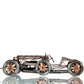 HomeRoots c1924 Bugatti Bronze and Silver Open Frame Racecar Sculpture