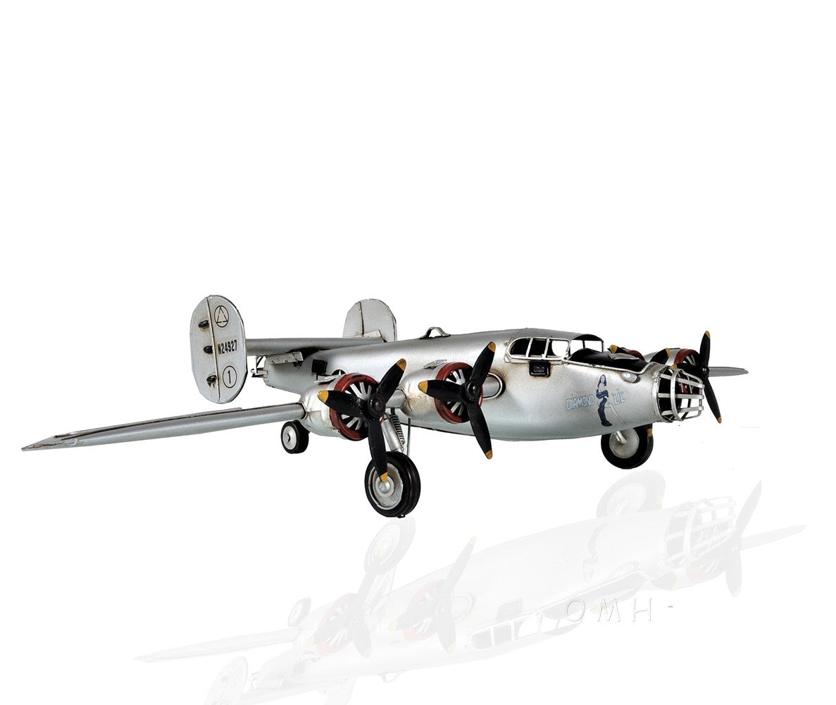 HomeRoots c1940 B-24 Liberator Bomber Sculpture