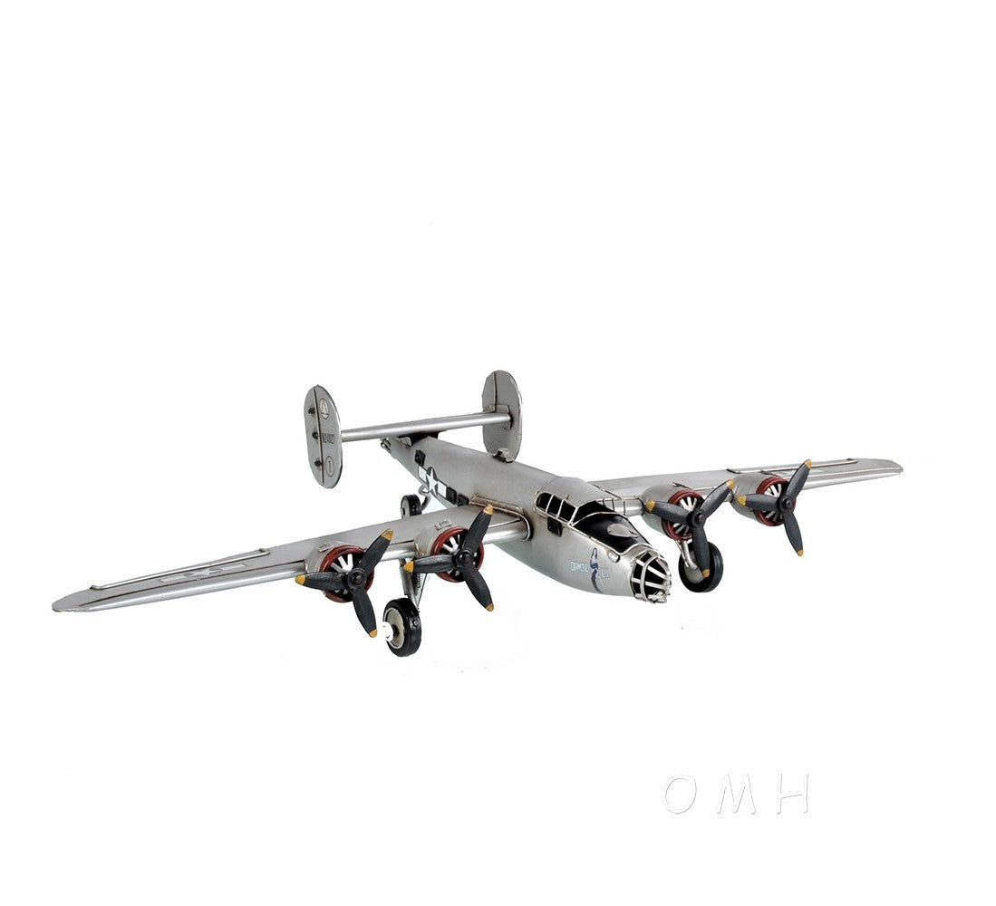 HomeRoots c1940 B-24 Liberator Bomber Sculpture