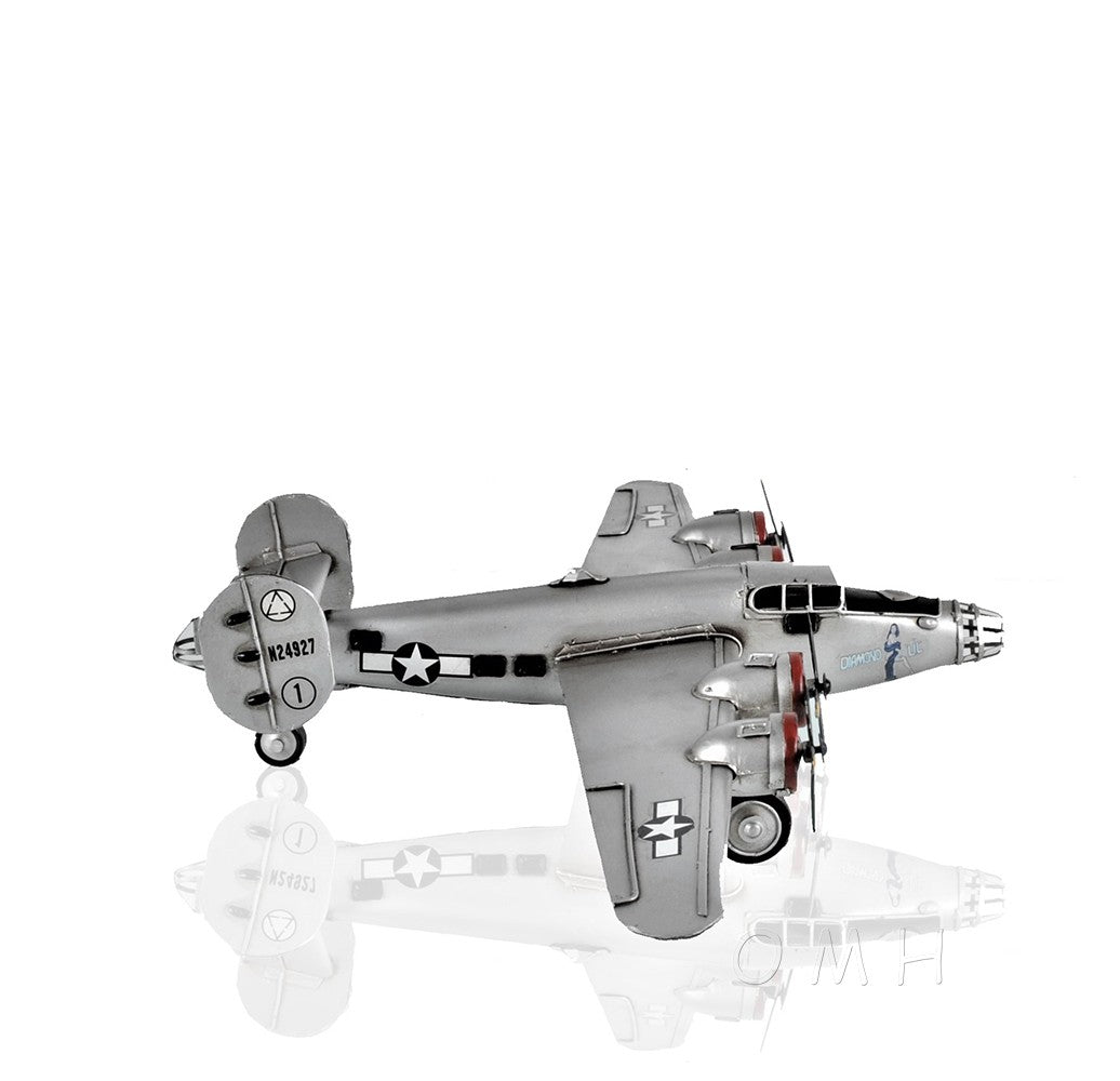 HomeRoots c1940 B-24 Liberator Bomber Sculpture