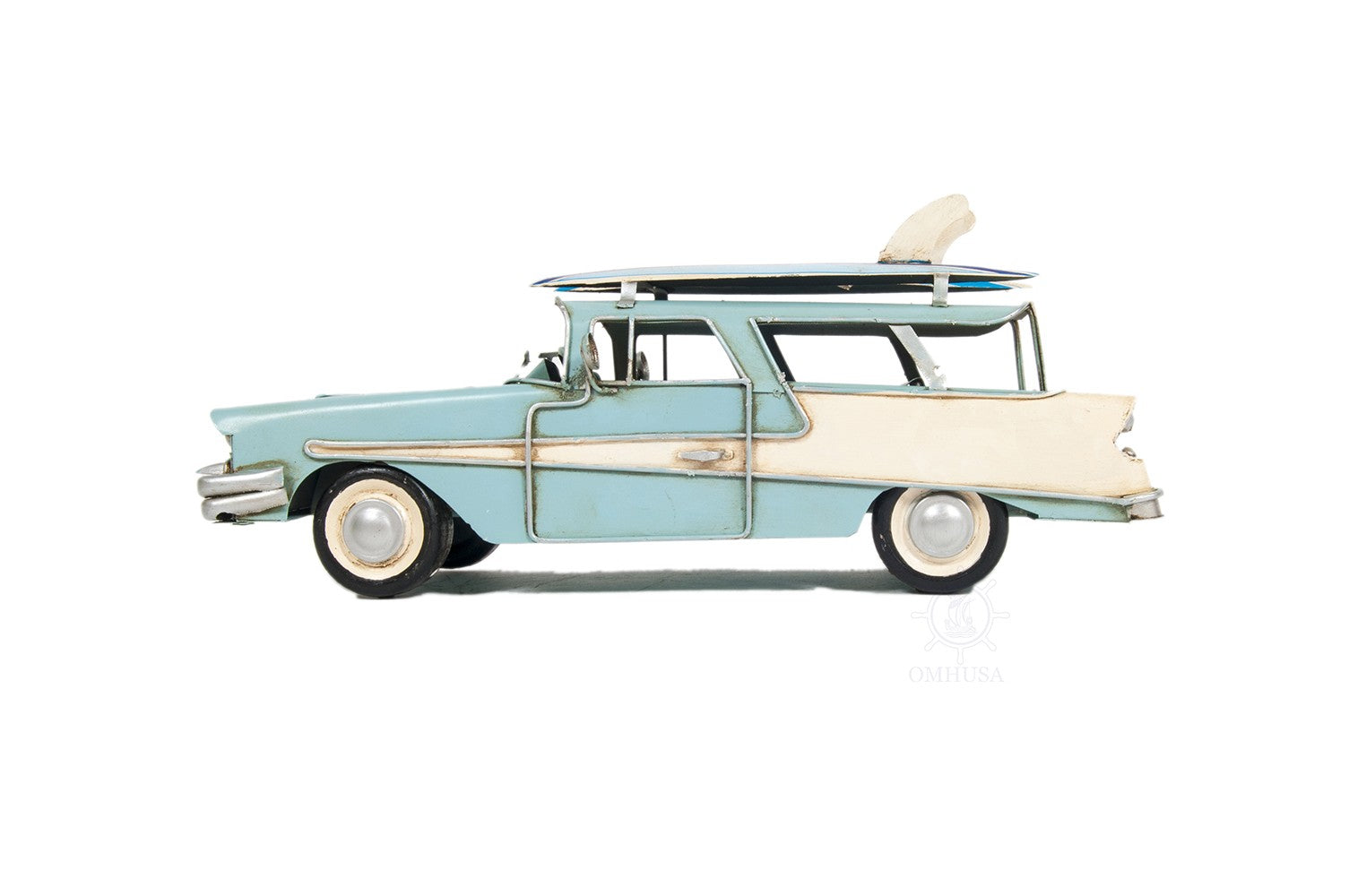 HomeRoots c1957 Blue Ford Country Squire Station Wagon Sculpture