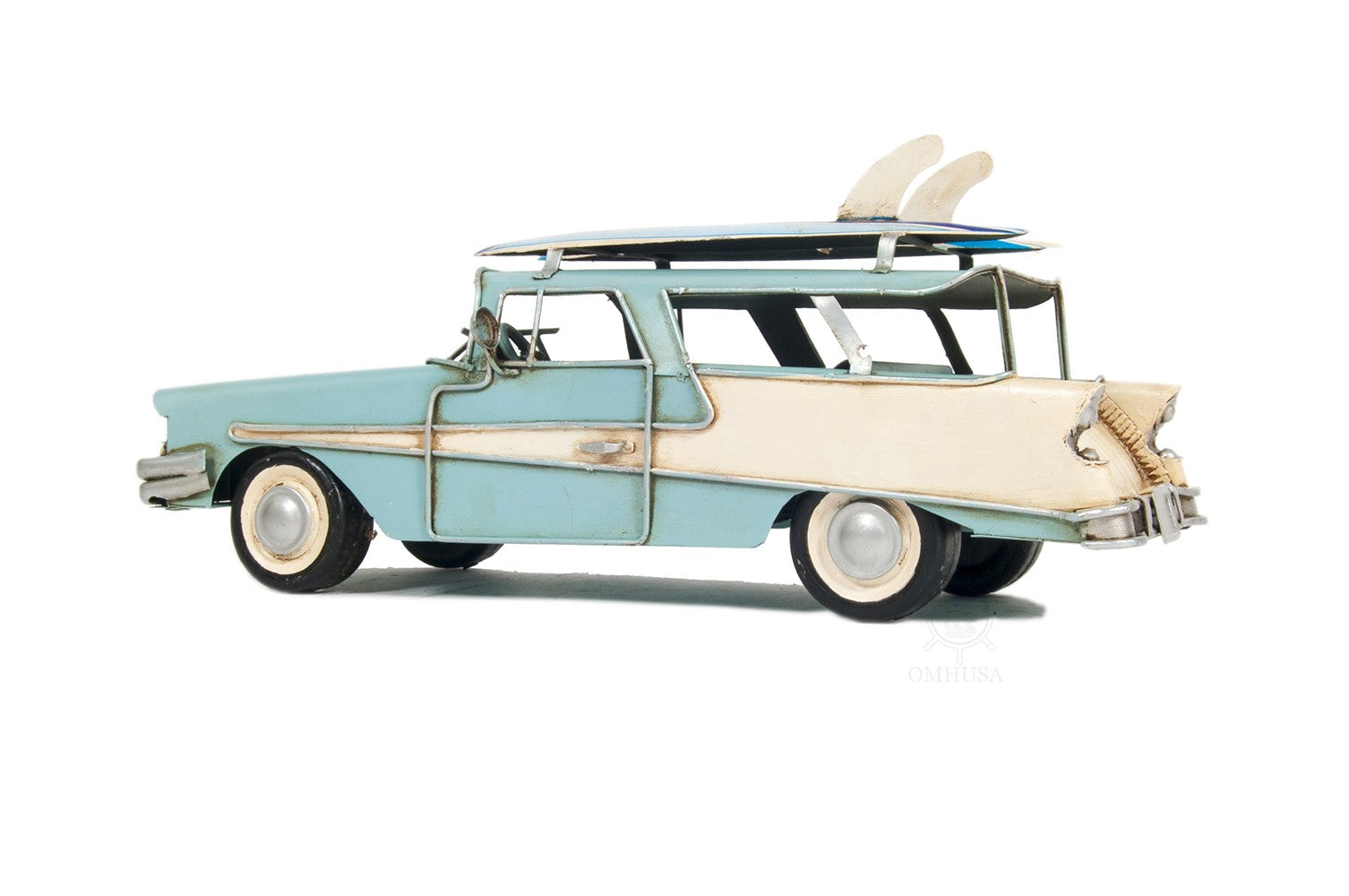 HomeRoots c1957 Blue Ford Country Squire Station Wagon Sculpture
