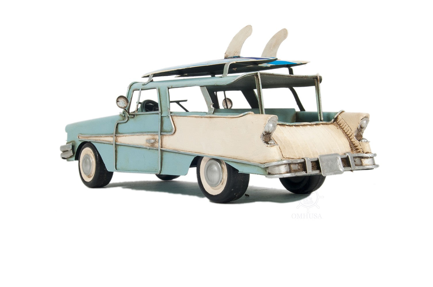 HomeRoots c1957 Blue Ford Country Squire Station Wagon Sculpture