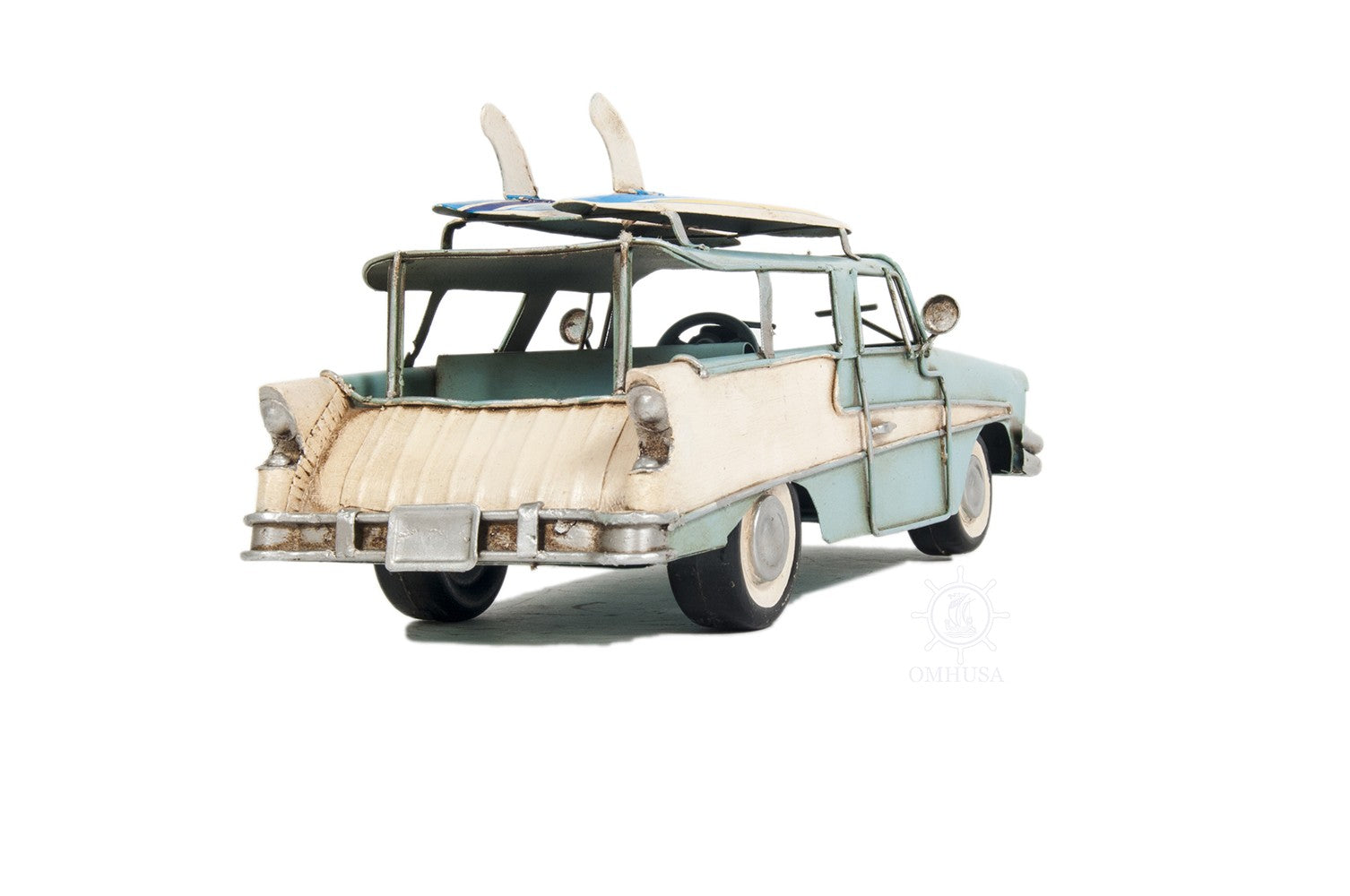 HomeRoots c1957 Blue Ford Country Squire Station Wagon Sculpture