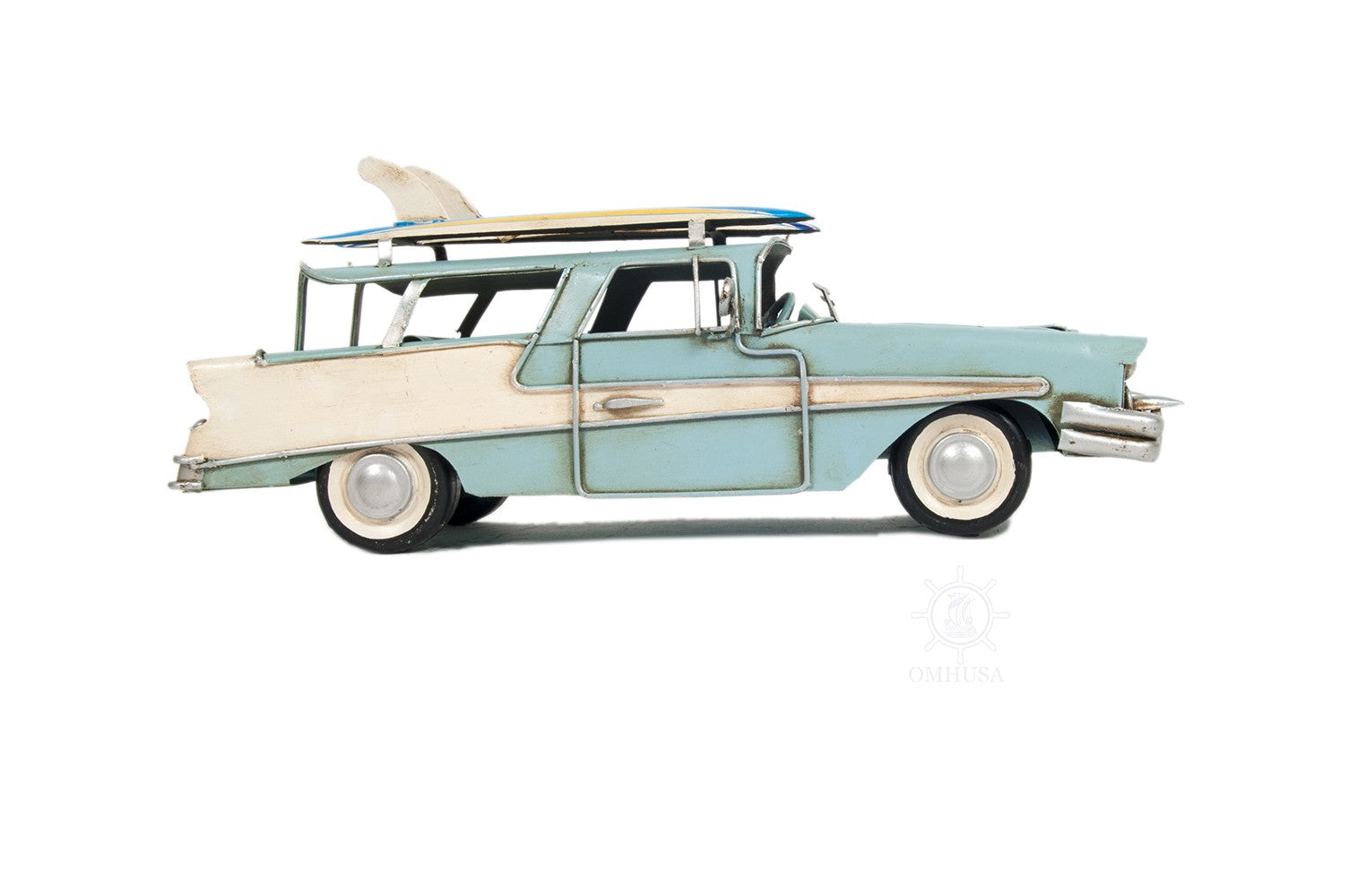 HomeRoots c1957 Blue Ford Country Squire Station Wagon Sculpture