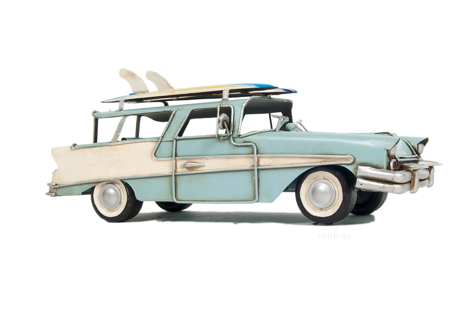 HomeRoots c1957 Blue Ford Country Squire Station Wagon Sculpture