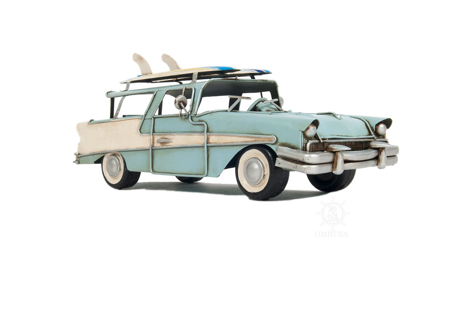 HomeRoots c1957 Blue Ford Country Squire Station Wagon Sculpture