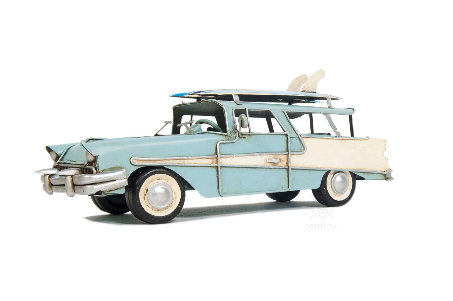 HomeRoots c1957 Blue Ford Country Squire Station Wagon Sculpture