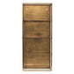 House Doctor 80cm Glass Cabinet With Brass Frame Finish