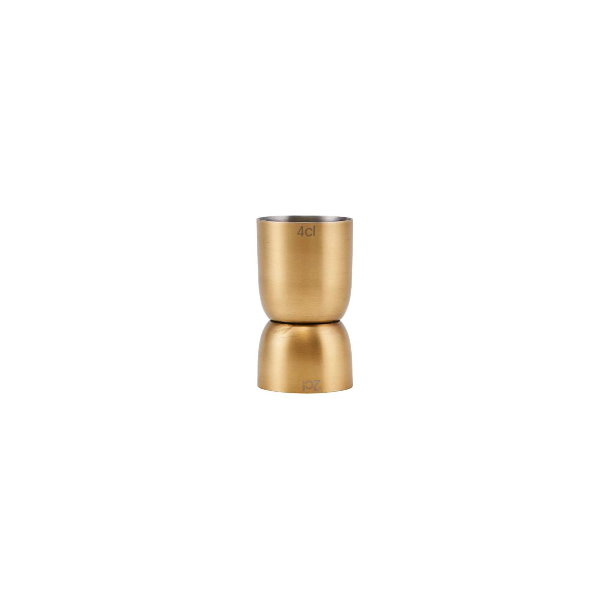 House Doctor Alir Measuring Cup in Brass Finish