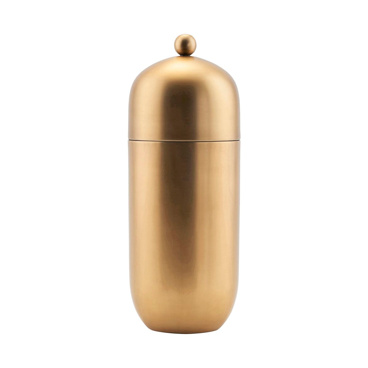 House Doctor Alir Shaker in Brass Finish