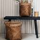 House Doctor Balie Baskets With Natural Finish