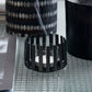 House Doctor Bars Tealight Holder in Black Finish