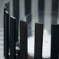 House Doctor Bars Tealight Holder in Black Finish
