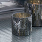 House Doctor Cara Tealight Holder With Silver Finish