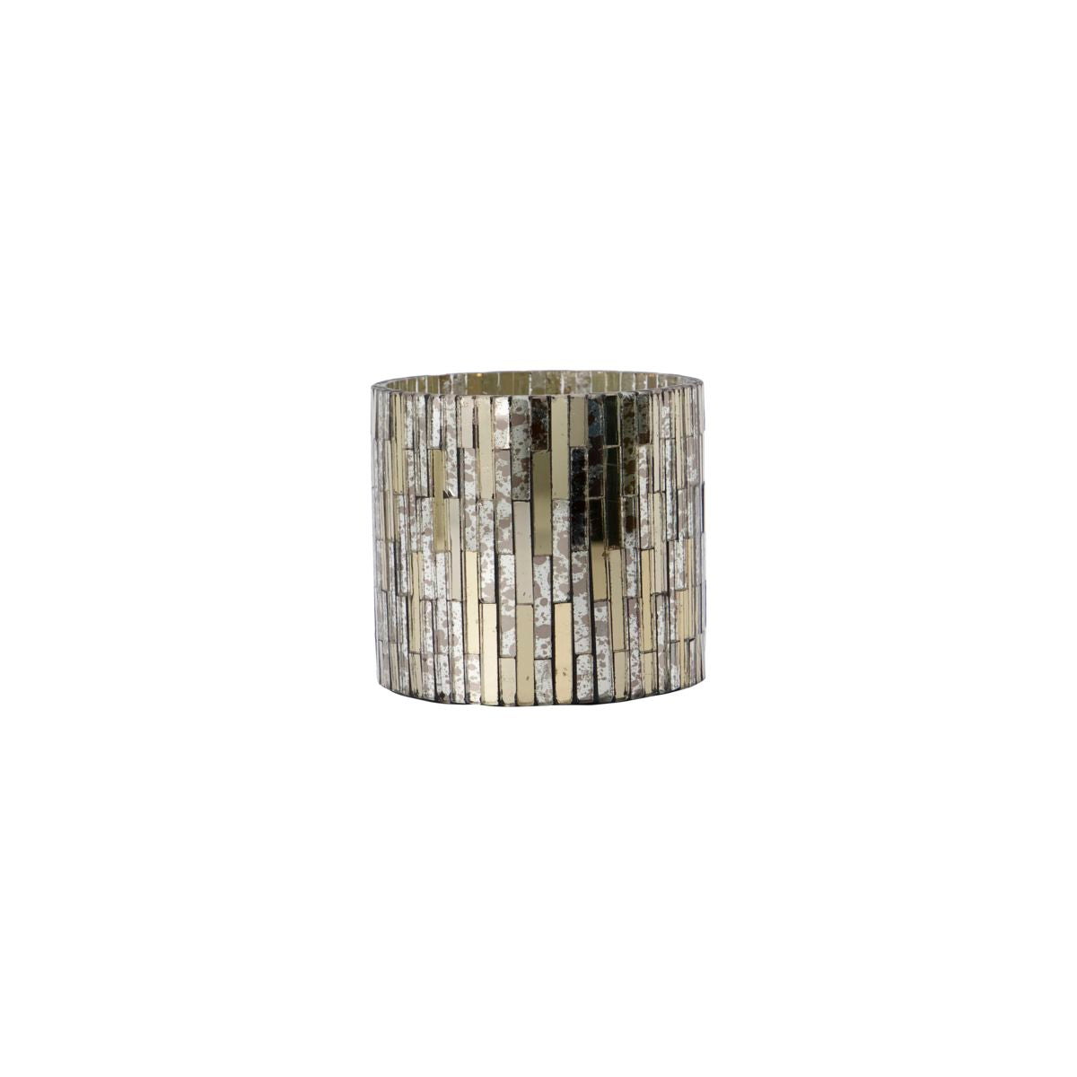 House Doctor Cara Tealight Holder With Silver Finish