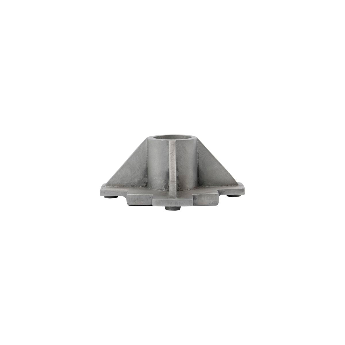 House Doctor Castle Candle Holder With Antique Aluminum Finish