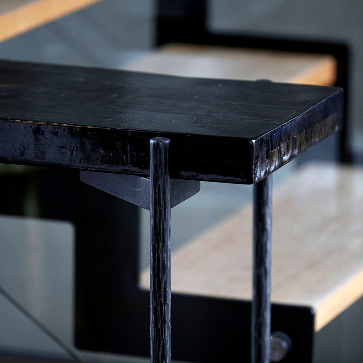 House Doctor Close Console Table in Black Finish