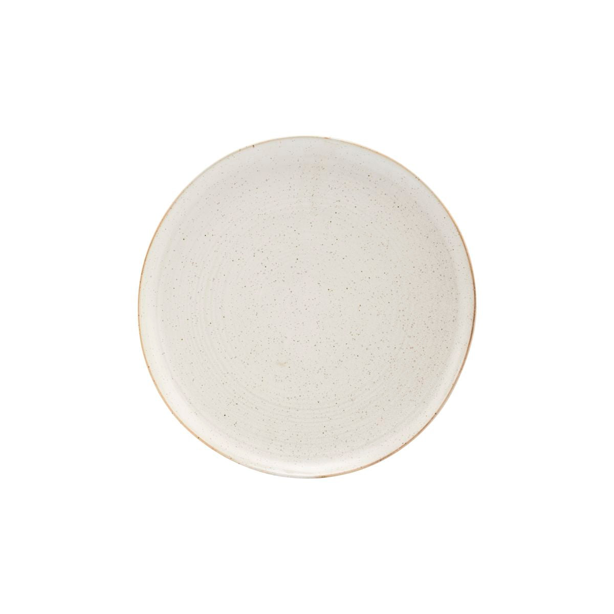House Doctor Dinner Plate, HD Pion, Grey/White