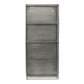 House Doctor Glass Cabinet With Zinc Finish