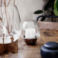 House Doctor Gravity Tealight Holder in Iron Finish
