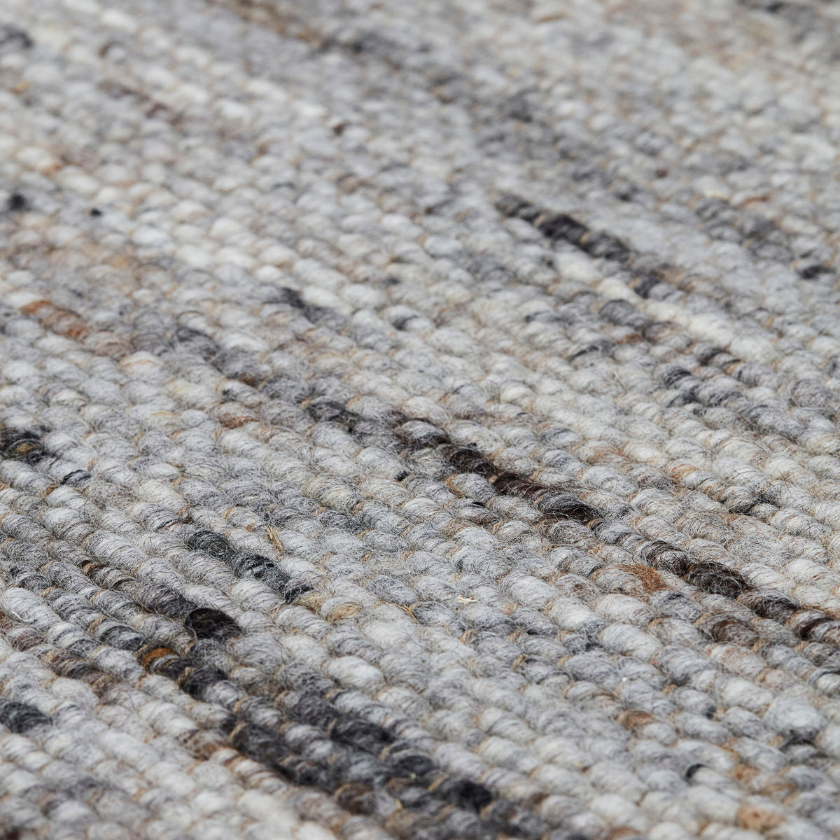 House Doctor Hafi Rug With Grey and Brown Finish