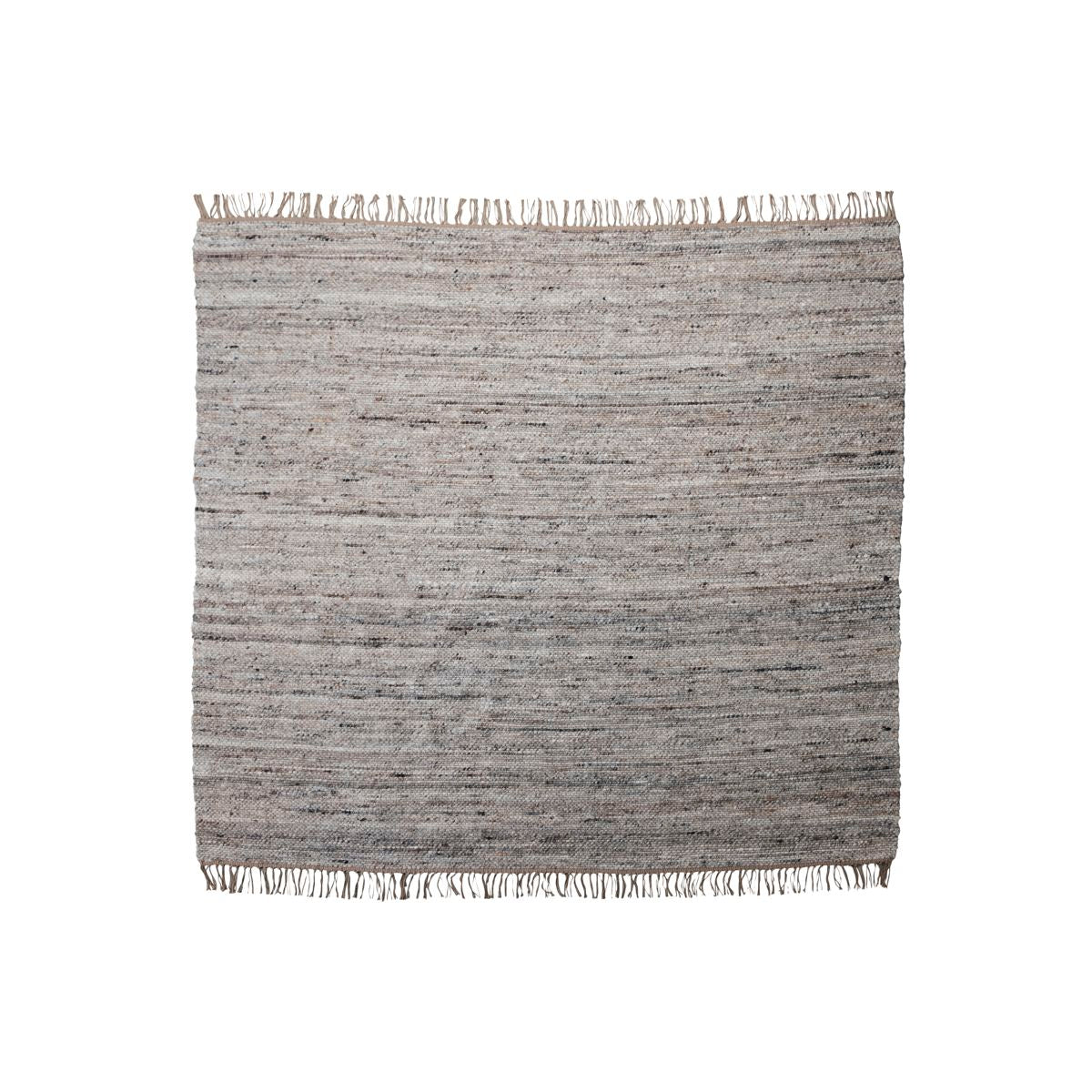 House Doctor Hafi Rug With Grey and Brown Finish