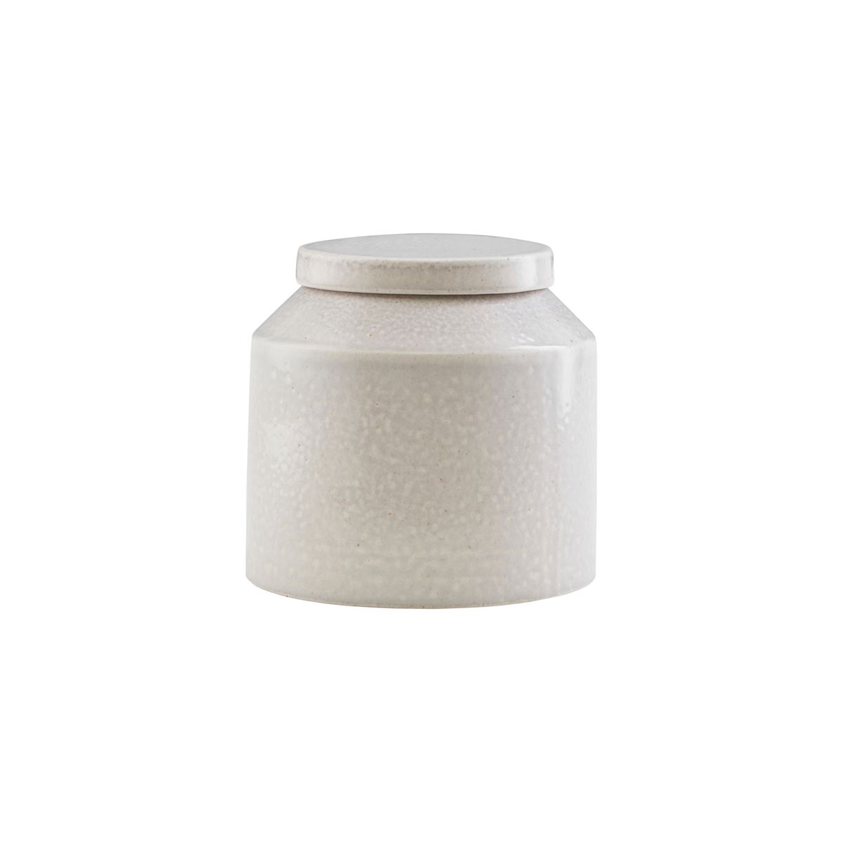 House Doctor Kala Storage With Lid in Light Grey Finish