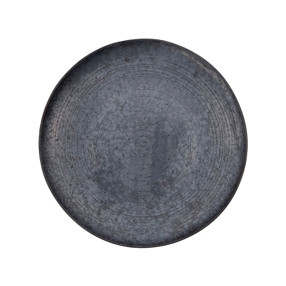House Doctor Pion Dish With Blackish Brown Finish