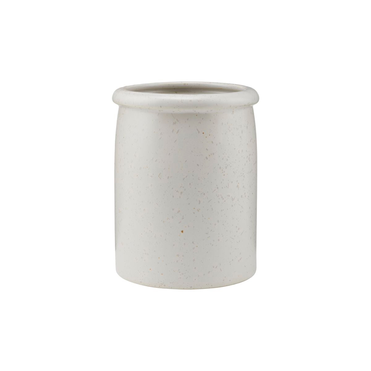 House Doctor Pion Jar With Grey and White Finish