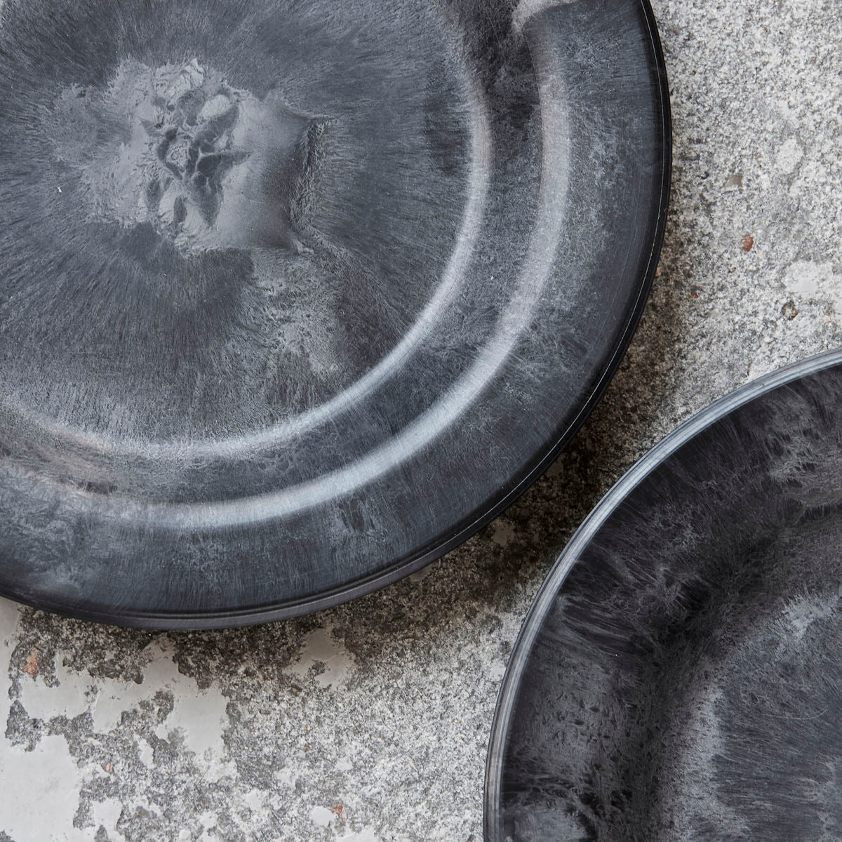 House Doctor Plate, Serveur, Black